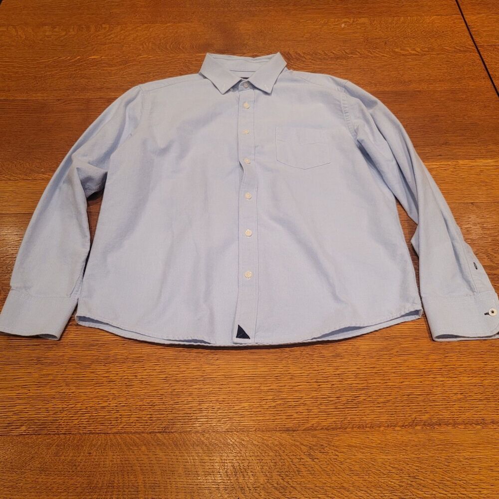 Untuckit Slim Fit Long Sleeve Shirt Large 100% Cotton Blue